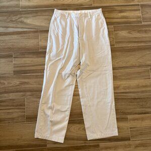 Nautica Clipper Relaxed Fit Beige Pant 30 x 30